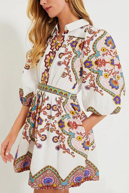 LB | Sukienka mini RetroBlume
