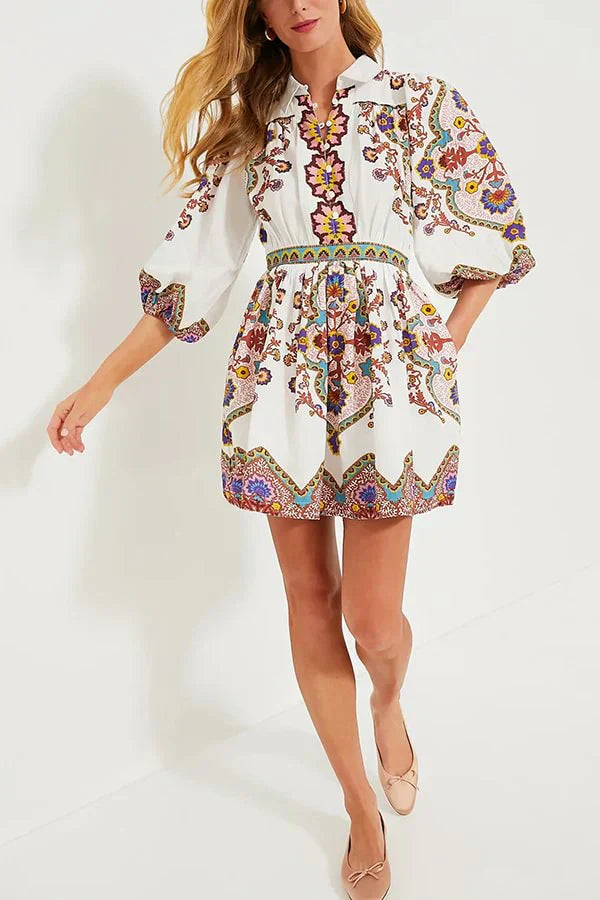 LB | Sukienka mini RetroBlume