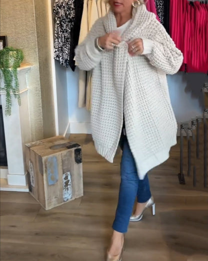 LB | Nowoczesny i modny kardigan zimowy