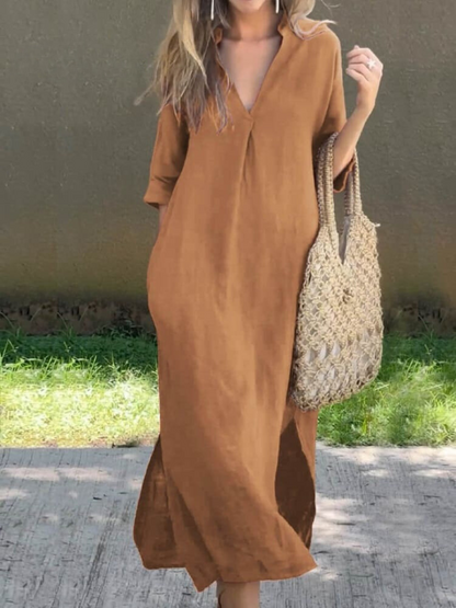 LB | Damska sukienka maxi
