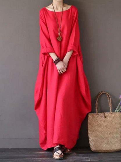 LB | Southern Lantern Style Maxi Dress