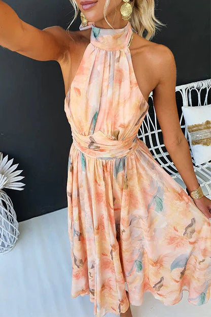 LB | Sukienka maxi Watercolor Dream