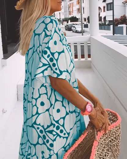 LB | Sukienka maxi Botanical Breeze