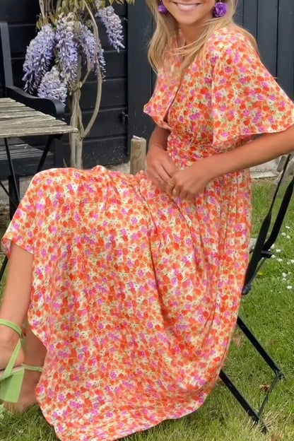 LB | Radiant Petal Maxi Dress