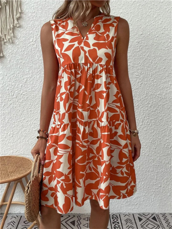 LB | Sukienka midi Tropical Garden