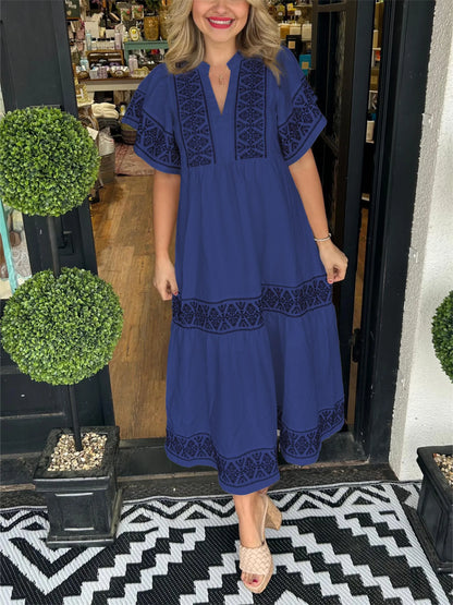 LB | Sukienka maxi boho