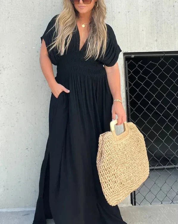 LB | Elegancka sukienka maxi