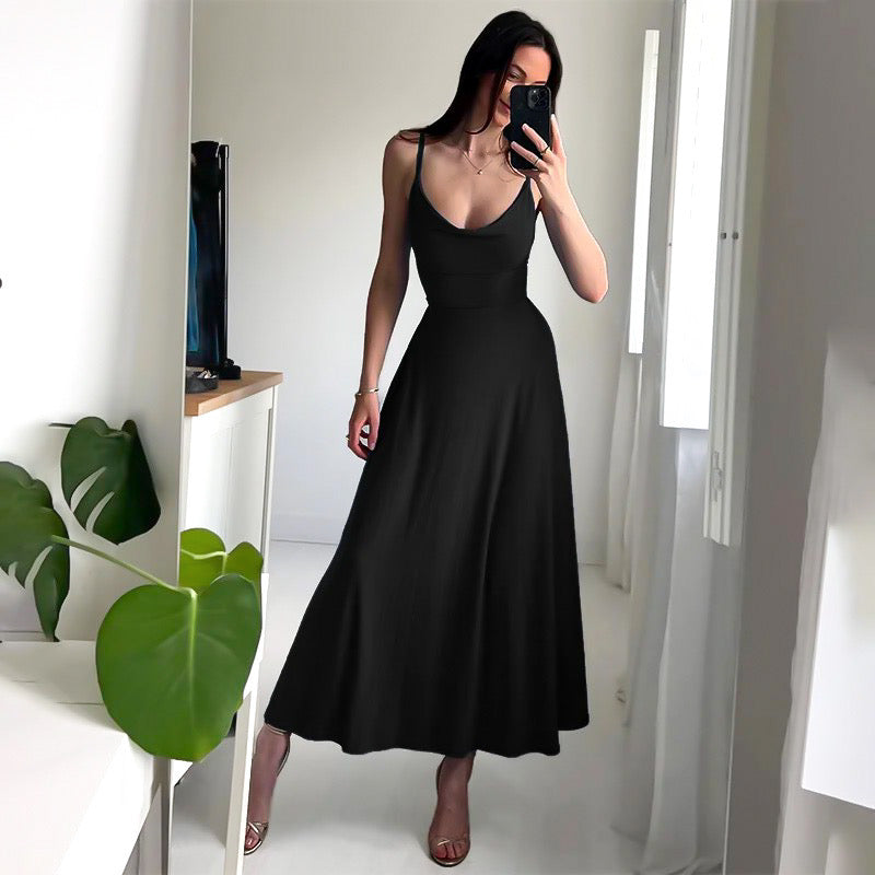 LB | Stylowa elegancja i zrównoważona sukienka maxi