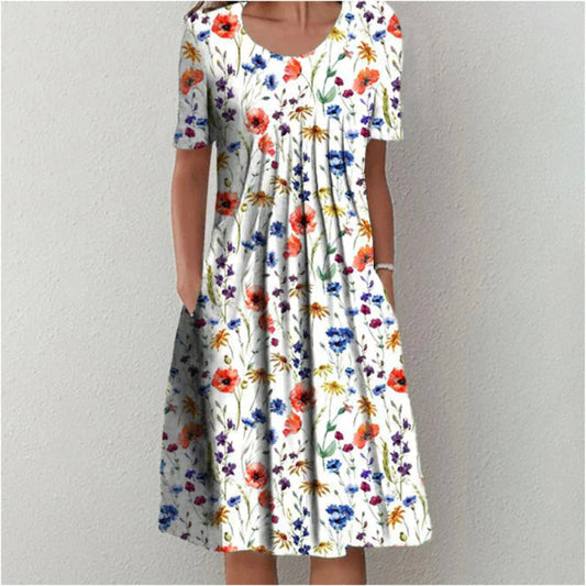 LB | Sukienka midi Summer Garden