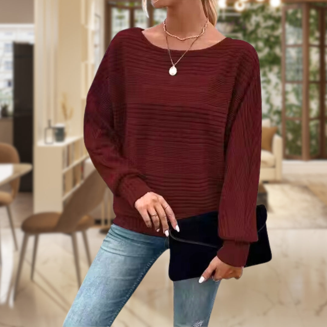 AS | Teksturowany sweter damski