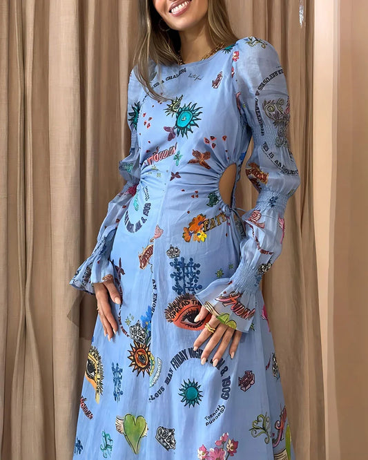 LB | Modna i elegancka sukienka zimowa