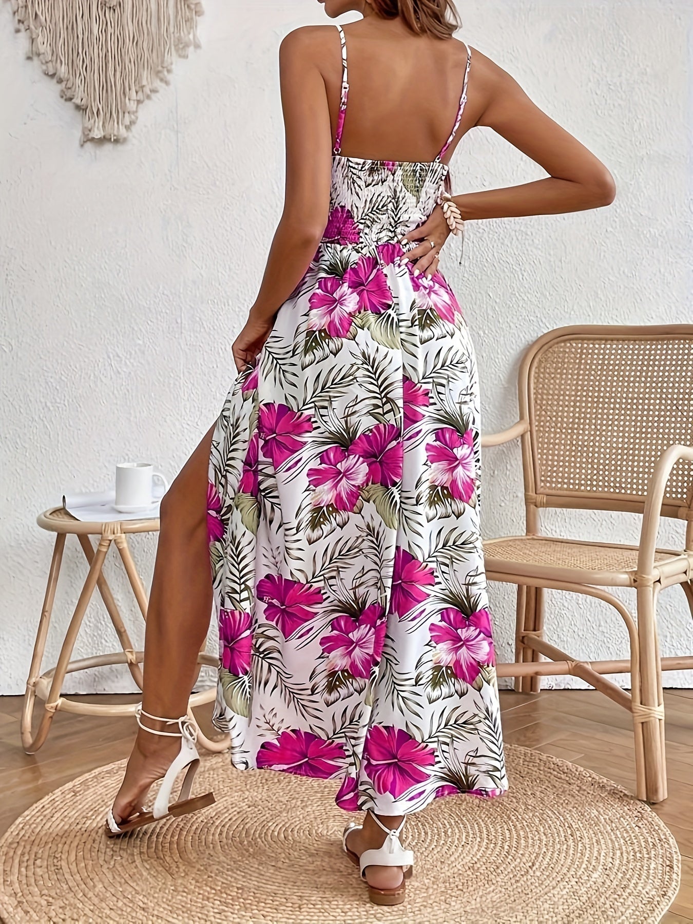 LB | Sukienka maxi Tropical Glow