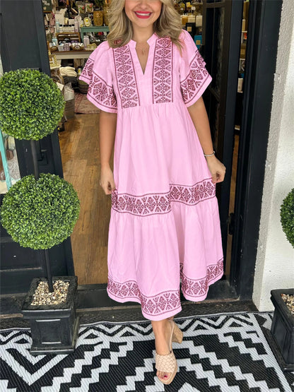 LB | Sukienka maxi boho