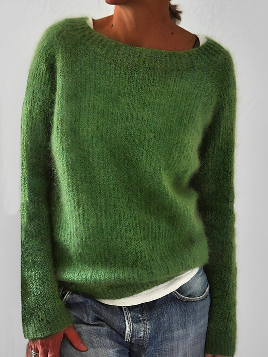 LB | Sweter z lekkiej dzianiny teksturowanej