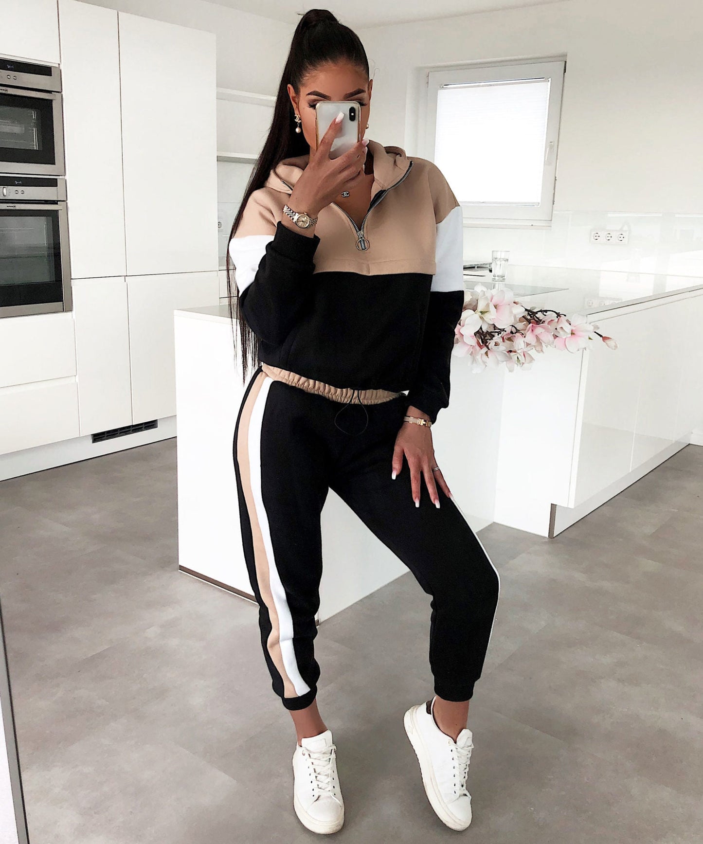 LB | Luźny i stylowy kombinezon ogólny