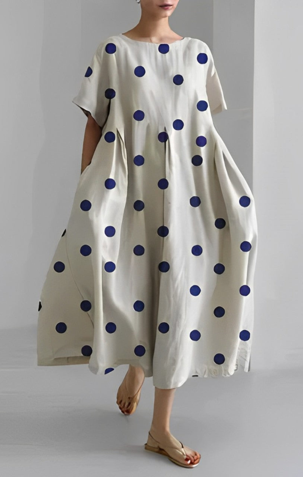 LB | Sukienka maxi Malina