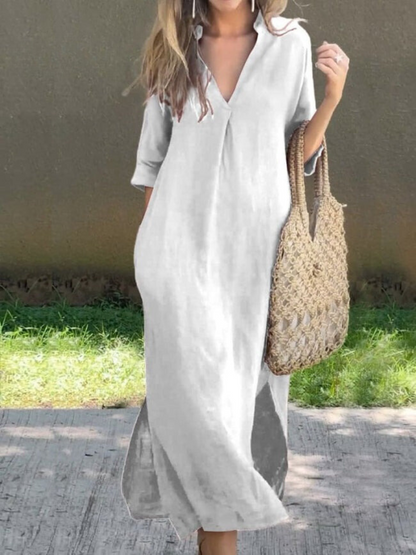 LB | Damska sukienka maxi