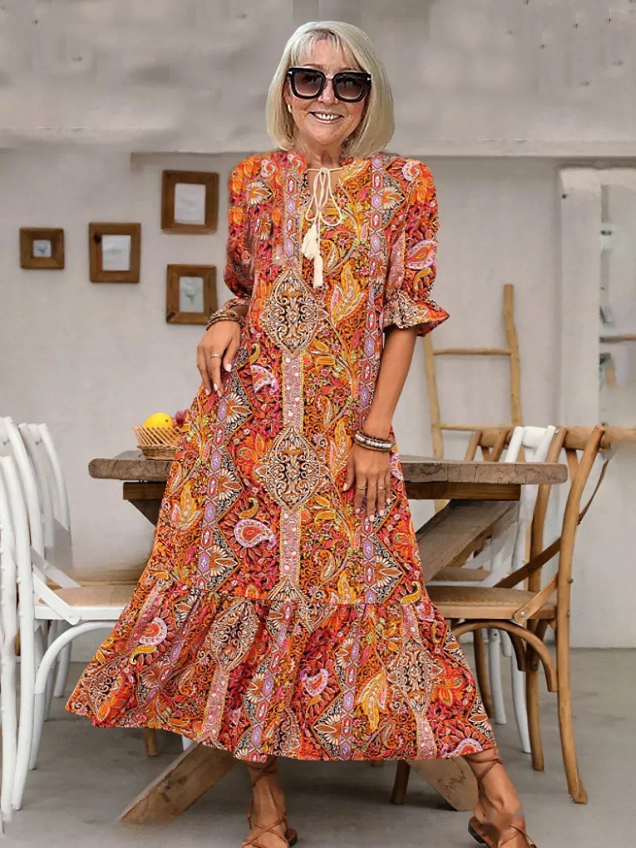 LB | Graceful Getaway Maxi Dress