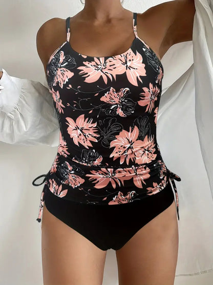 LB | Stylowe bikini z kwiatowym wzorem