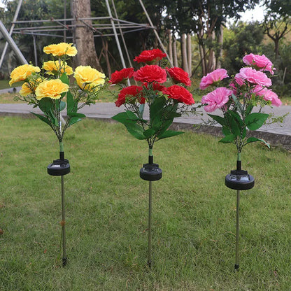 GlowBloom - Lampka goździkowa zasilana energią słoneczną