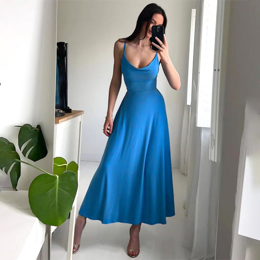 LB | Stylowa elegancja i zrównoważona sukienka maxi