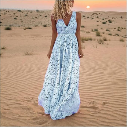 LB | Sukienka maxi Bohème