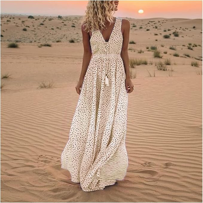 LB | Sukienka maxi Bohème