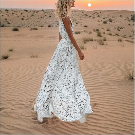 LB | Sukienka maxi Bohème