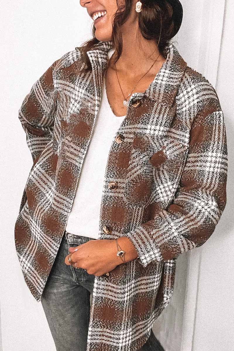 LB | Swobodna i luźna kurtka zimowa