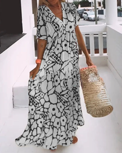LB | Sukienka maxi Botanical Breeze