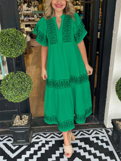 LB | Sukienka maxi boho