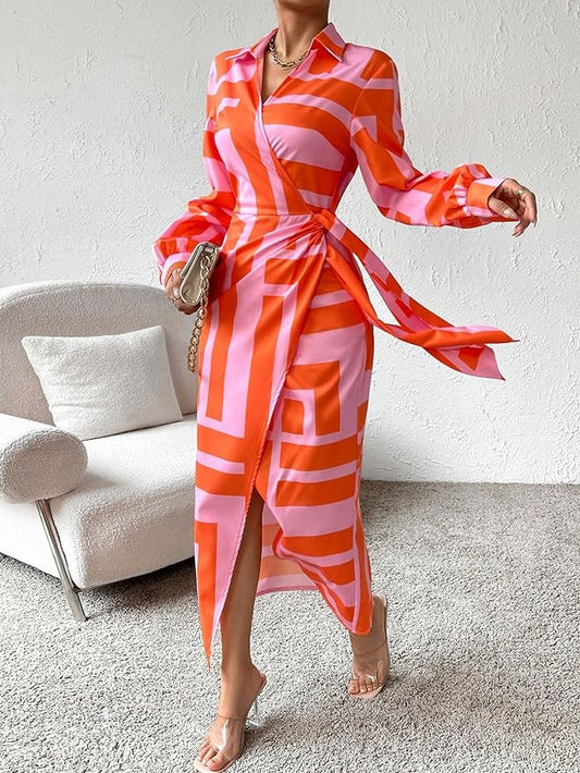 LB | Elegancka sukienka maxi