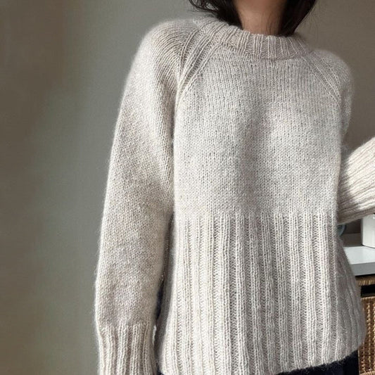 LB | Sweter oversize z miękkiej dzianiny