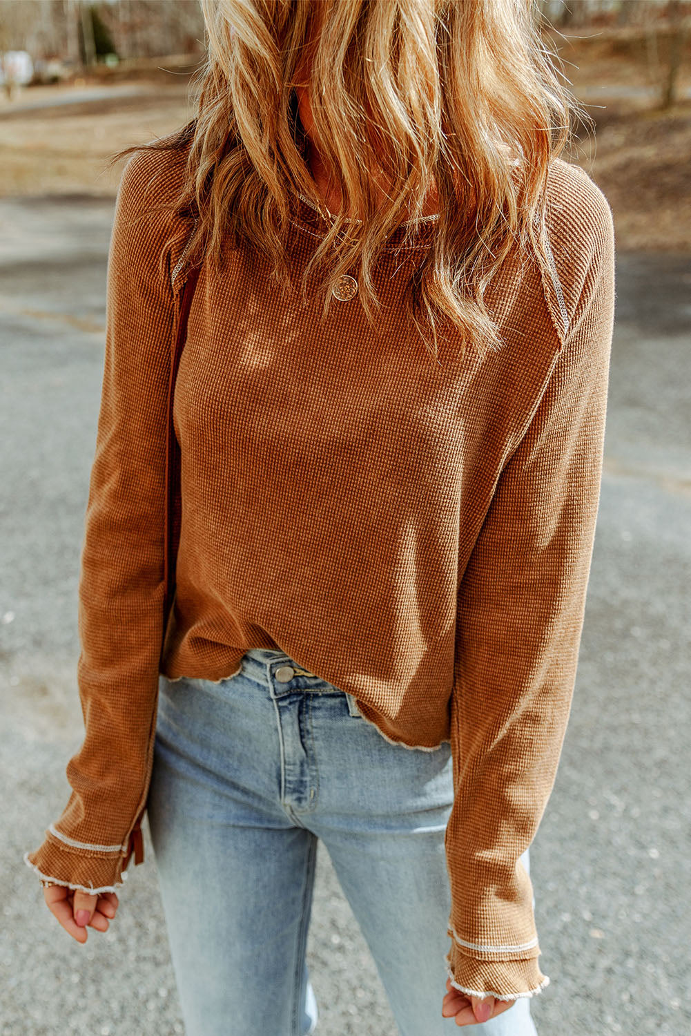 AS | Luźny i stylowy top zimowy