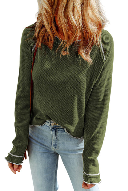 AS | Luźny i stylowy top zimowy