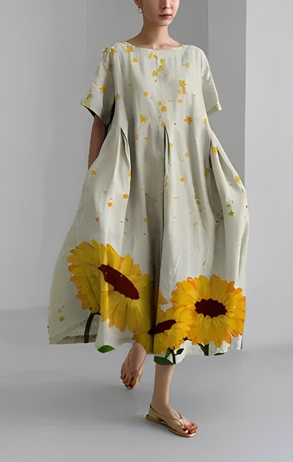 LB | Sukienka maxi Malina