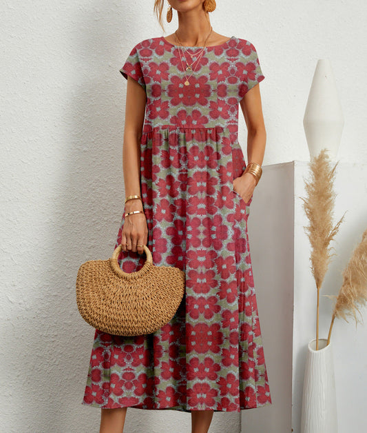 AS | Elegancka sukienka w kwiaty