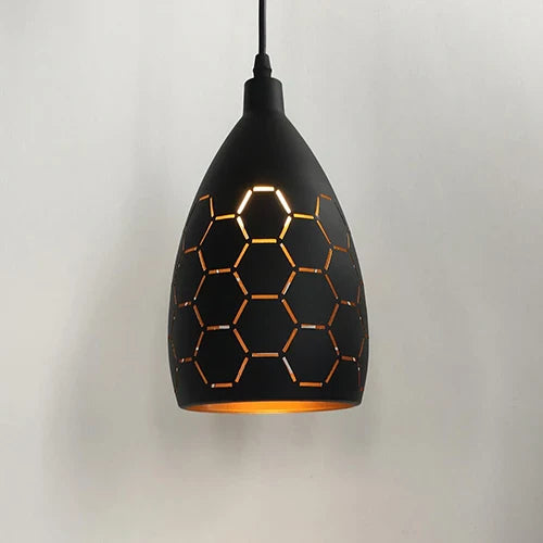 Żelazna lampa wisząca LED IronGlanz