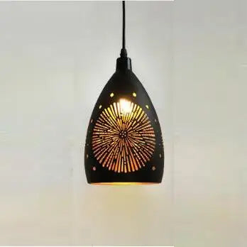 Żelazna lampa wisząca LED IronGlanz