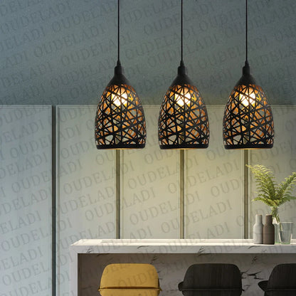 Żelazna lampa wisząca LED IronGlanz