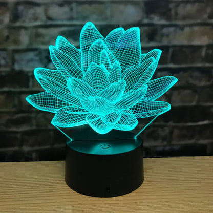 3DAcrylic - Lampka nocna Lotus