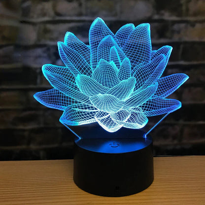 3DAcrylic - Lampka nocna Lotus