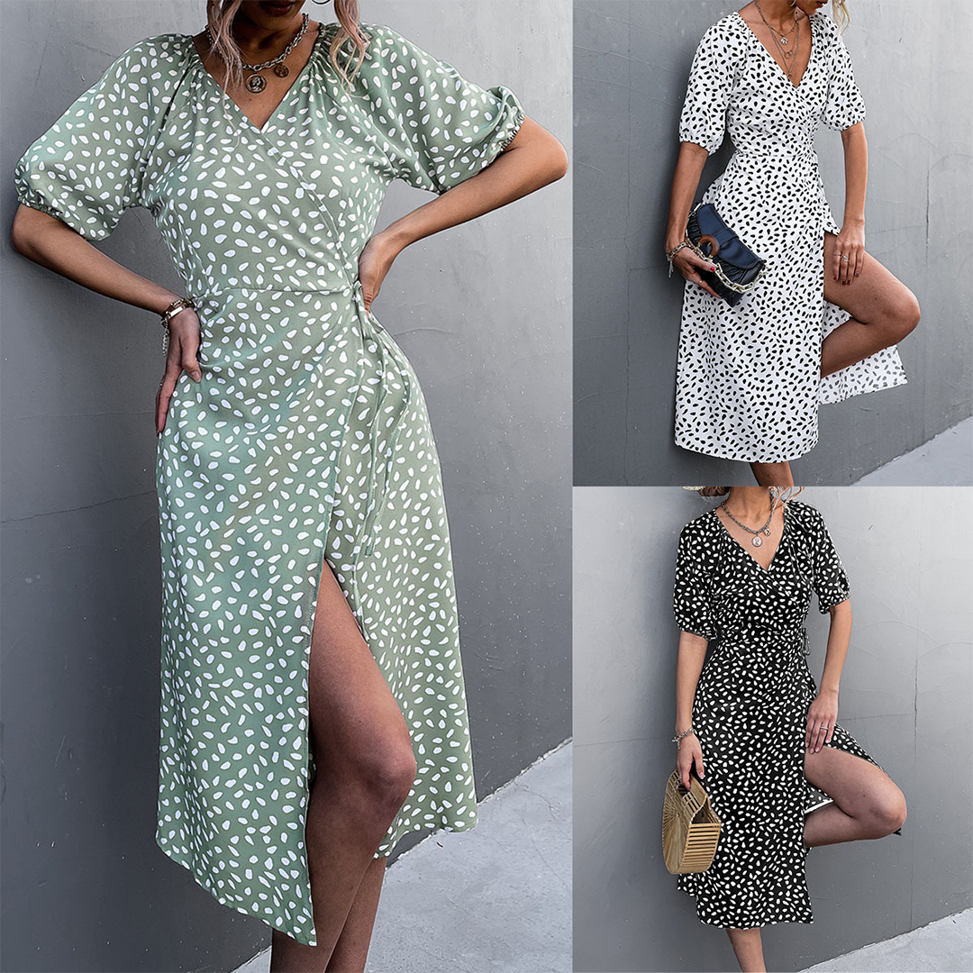 LB | Stylowa letnia sukienka midi
