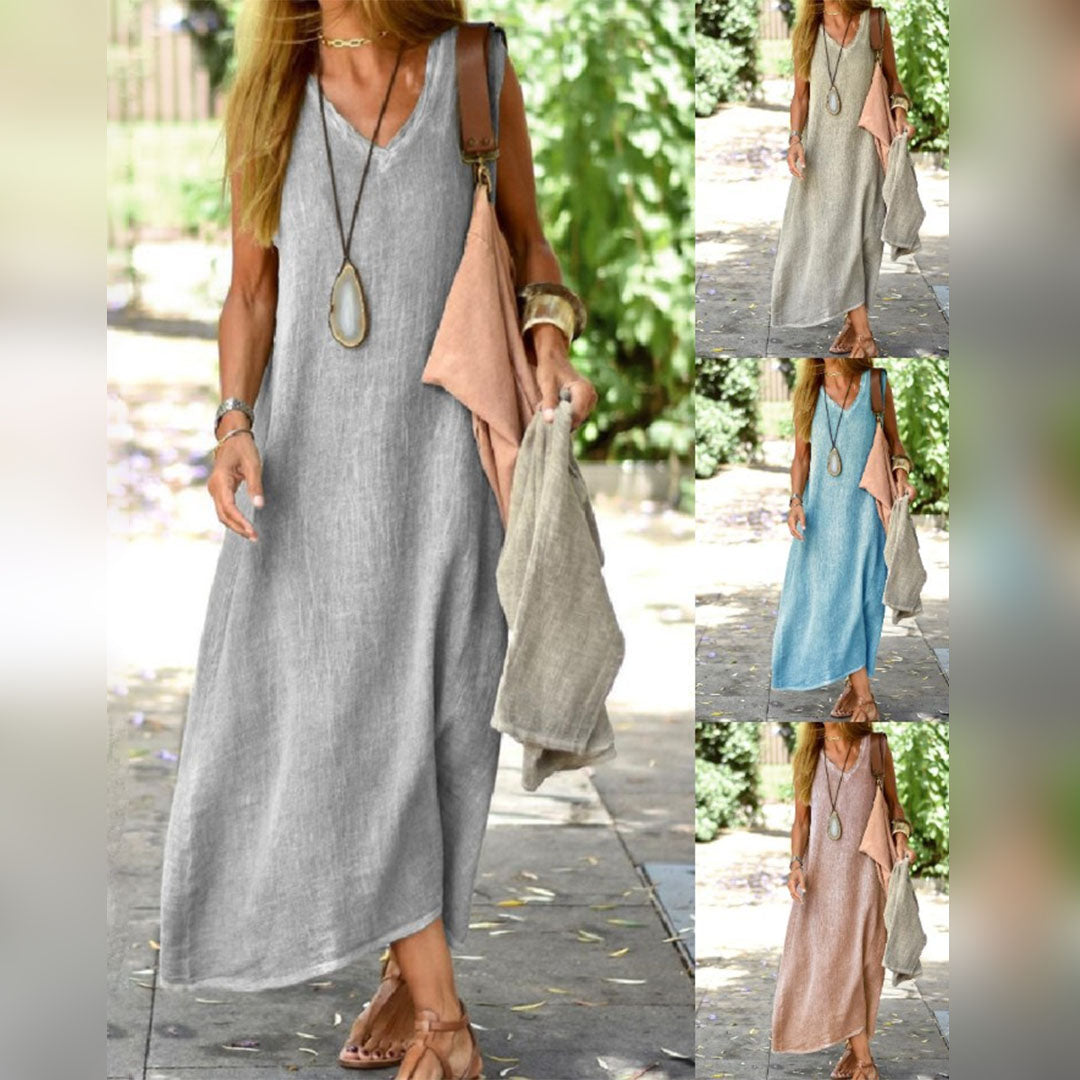 LB | Letnia sukienka maxi