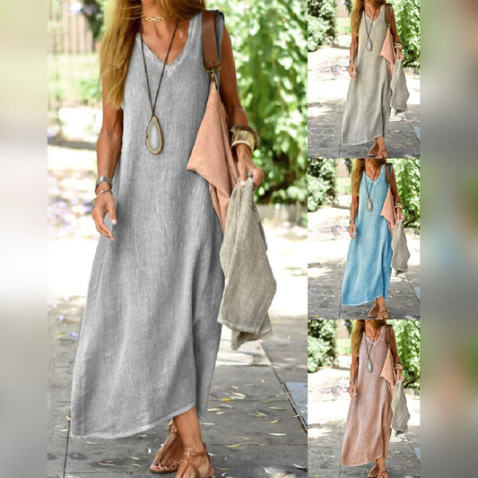 LB | Letnia sukienka maxi