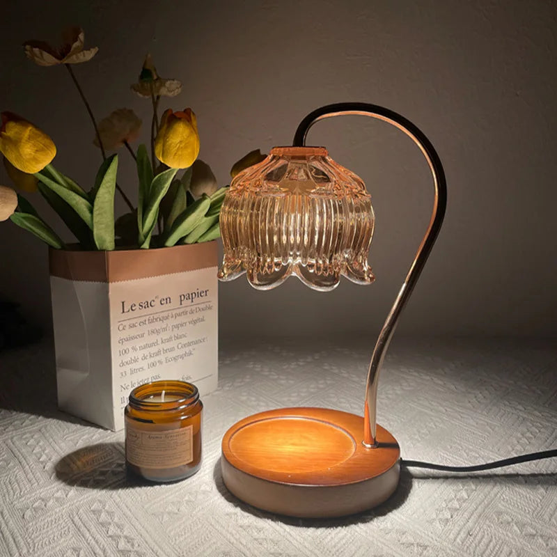AntiqueAura - Lampka nocna w stylu retro