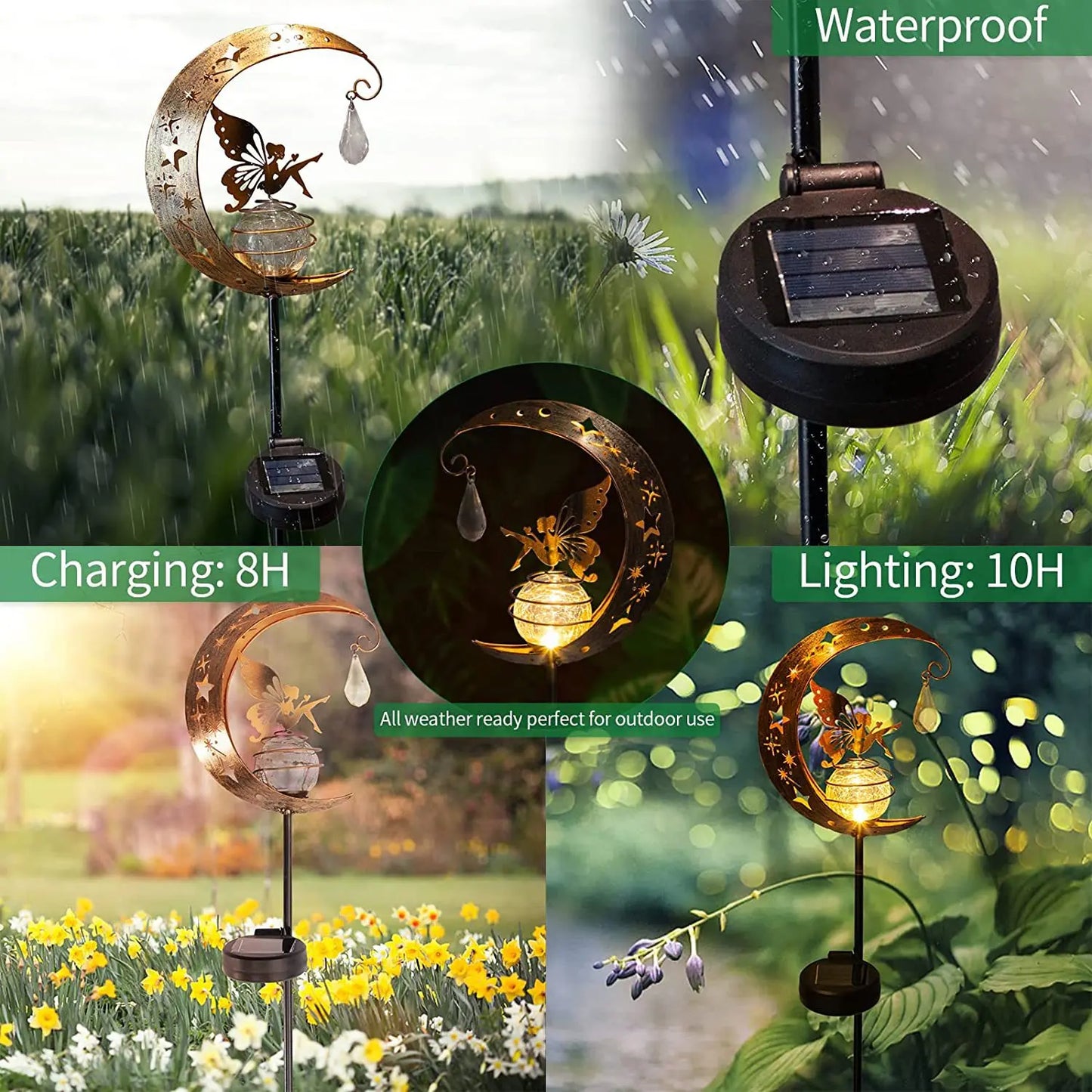 FairyTale - Solarna lampa gąsienicowa