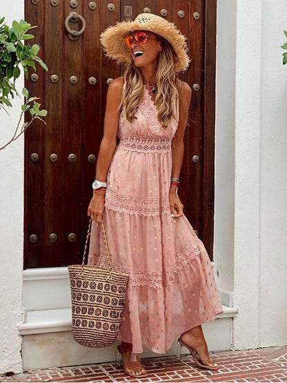 LB | Sukienka maxi boho