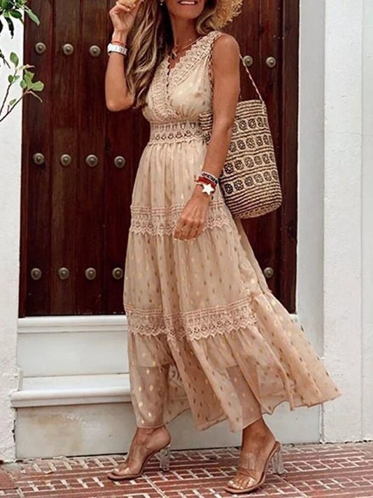 LB | Sukienka maxi boho