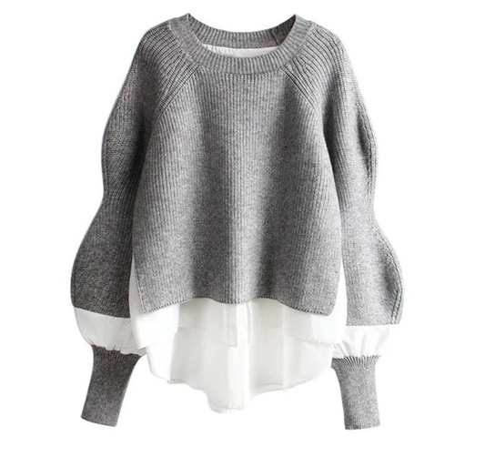 LB | Swobodny i stylowy sweter zimowy
